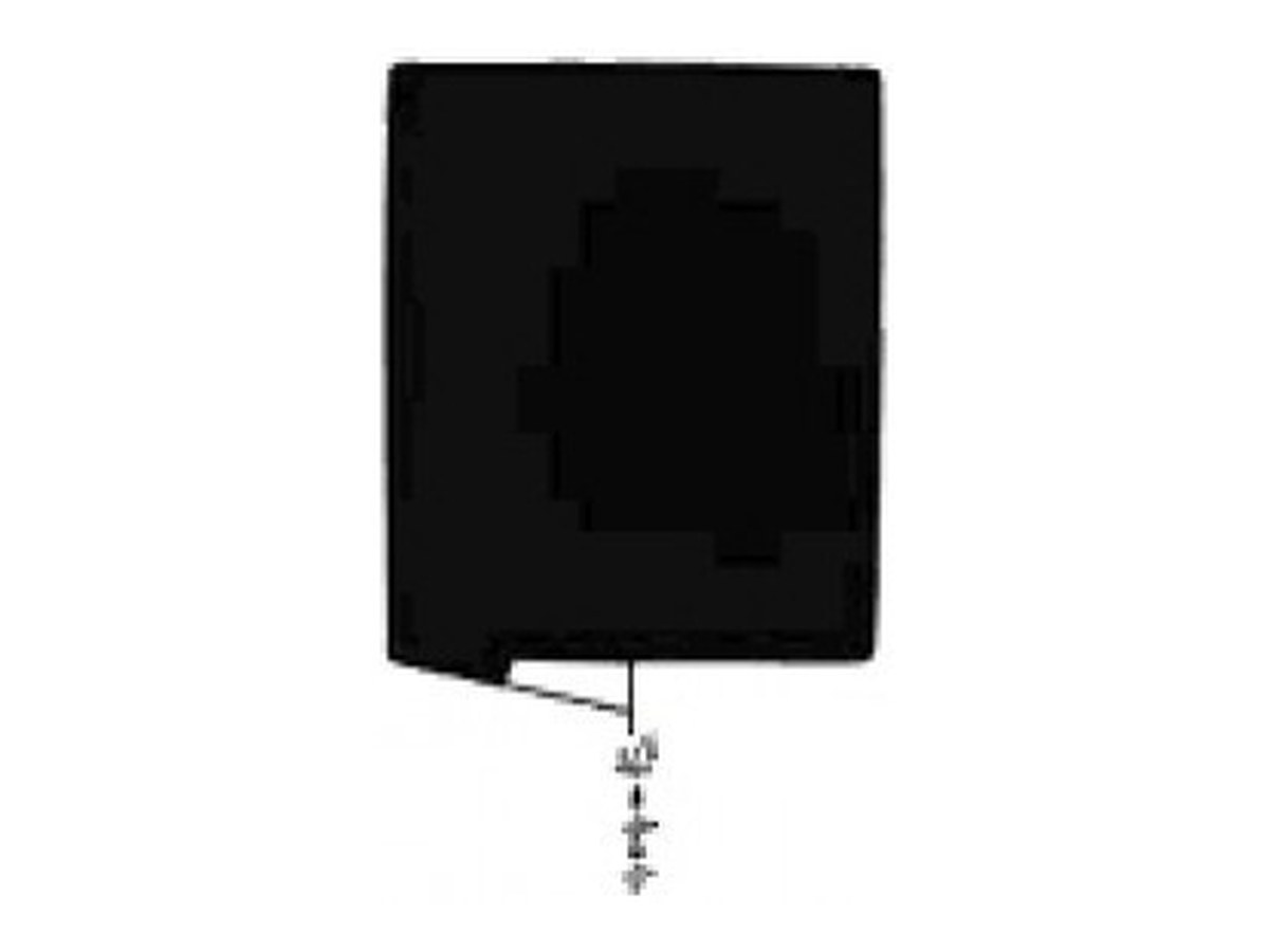 3'x 3' Solid Black Flag product image