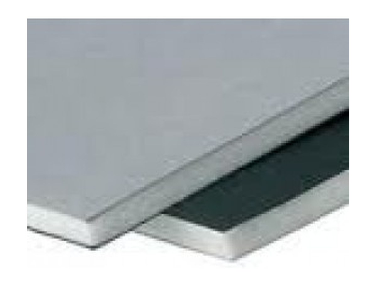 Half Polyboard Silver/White (4' x 4') product image