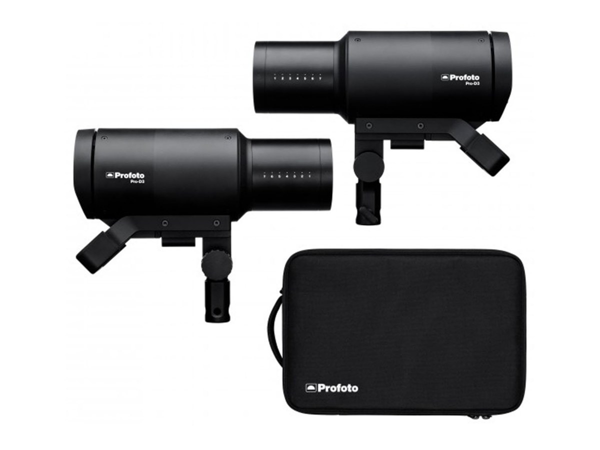 Profoto Pro-D3 (1250Ws) Monolight Twin Head with Air Remote TTL-Fuji product image