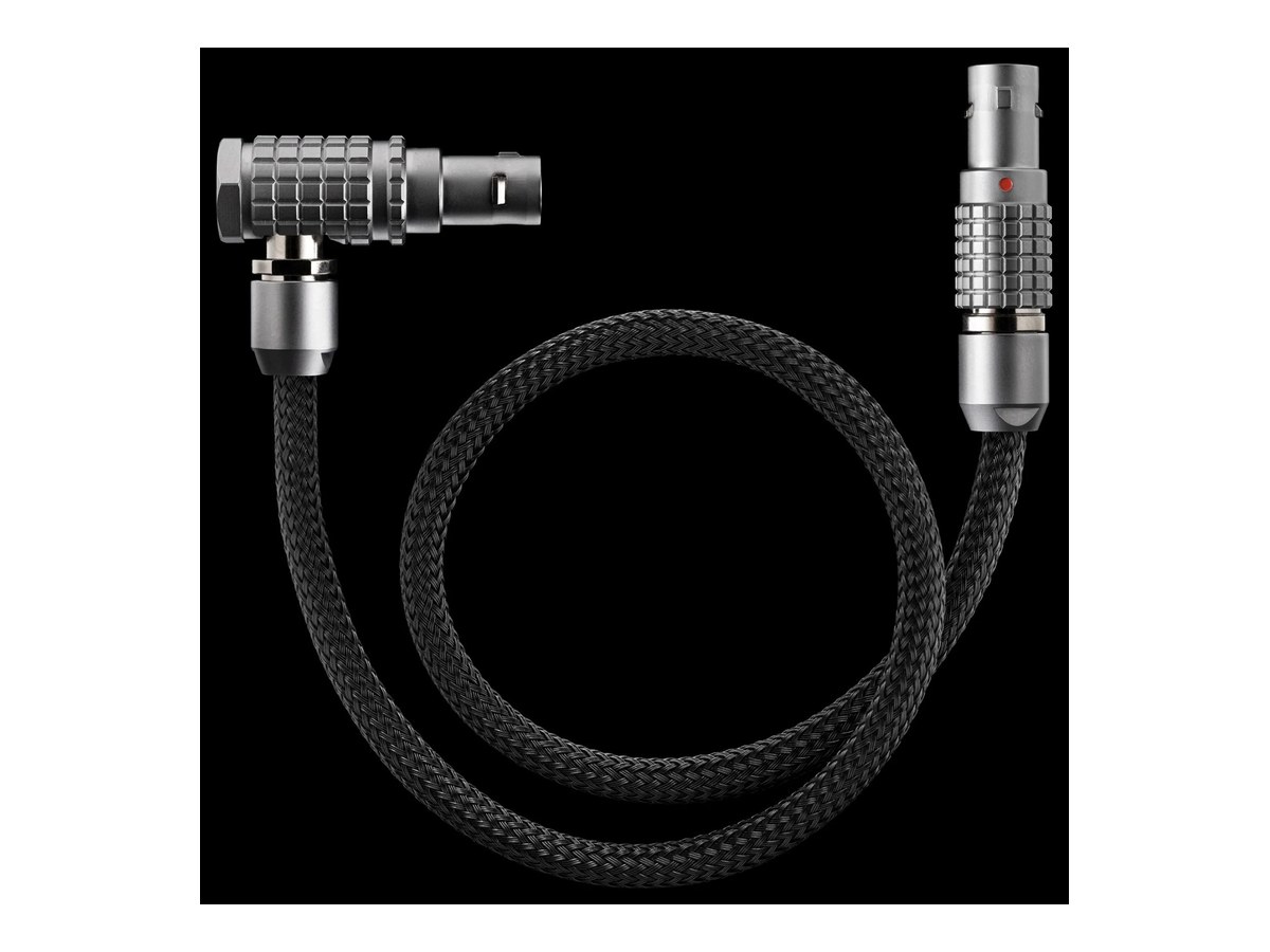 Ignite Digi Power Cable ‣ 2-pin Lemo Right Angle To 2-pin Lemo Straight 30cm product image