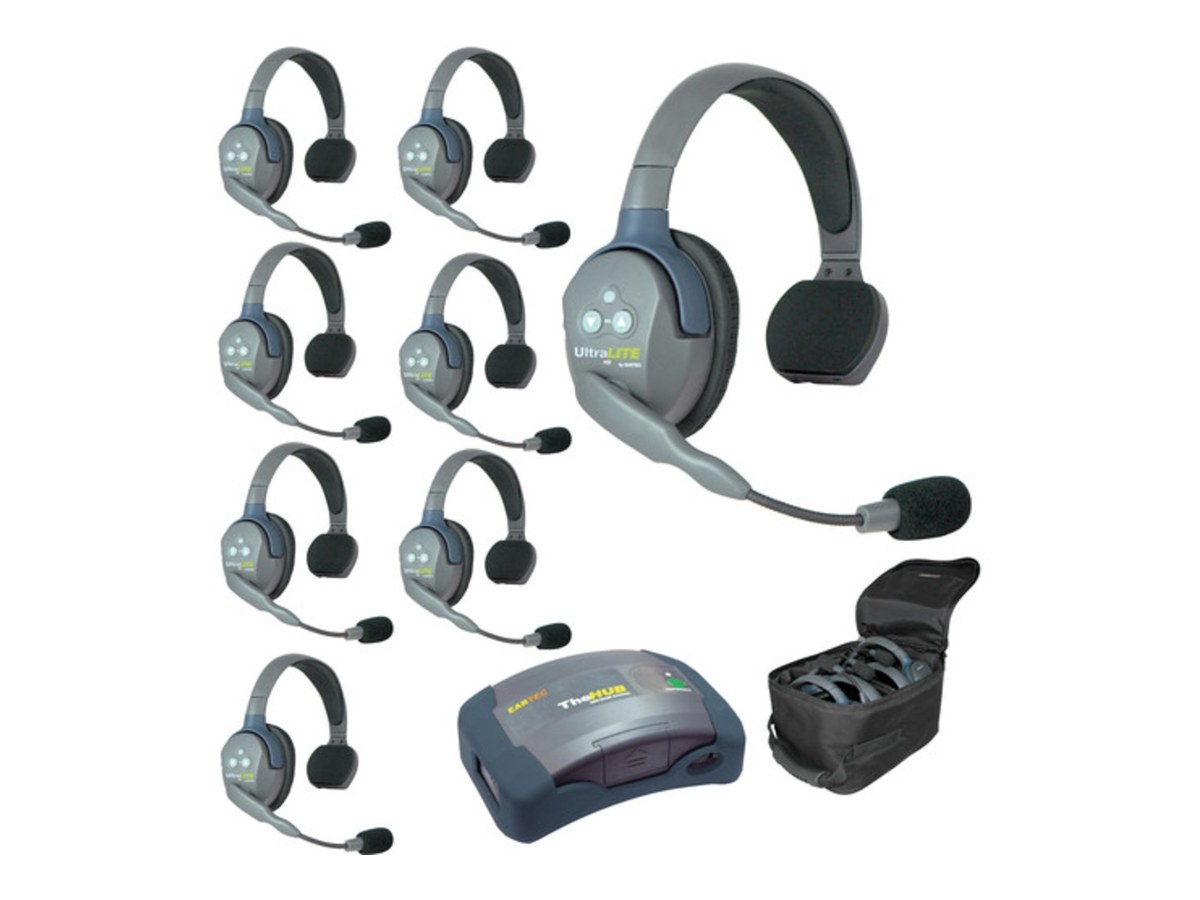 EARTEC UL2S UltraLITE 8 Person Wireless Headset Communication Kit 1 product image