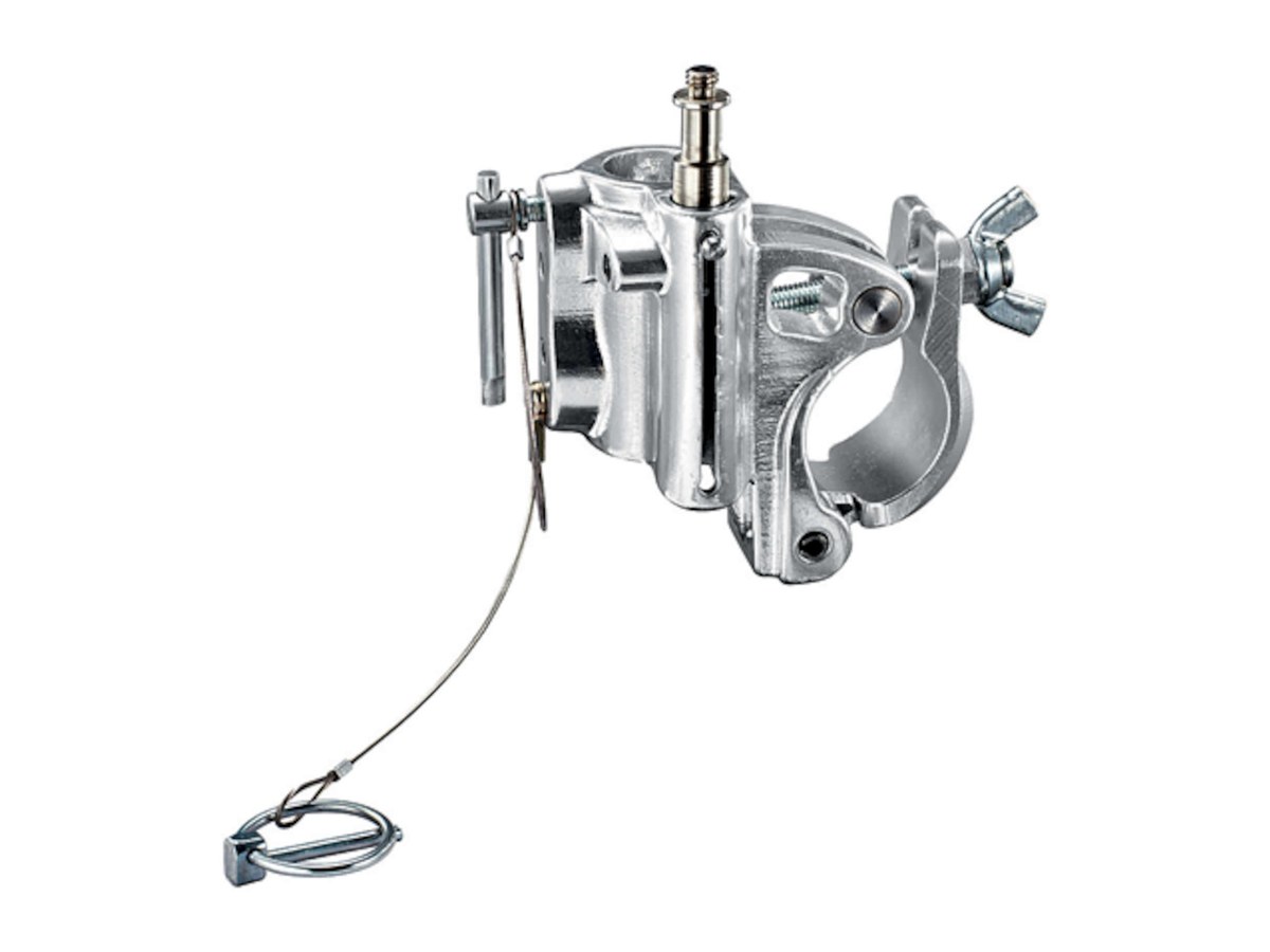 Kupo TV Barrel Clamp Silver product image